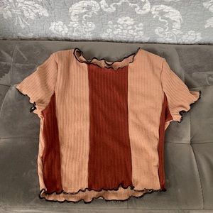 A frilled top